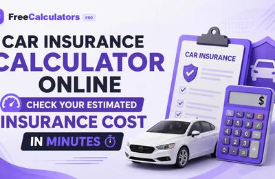 Car Insurance Calculator Online: Check Your Estimated Insurance Cost in Minutes