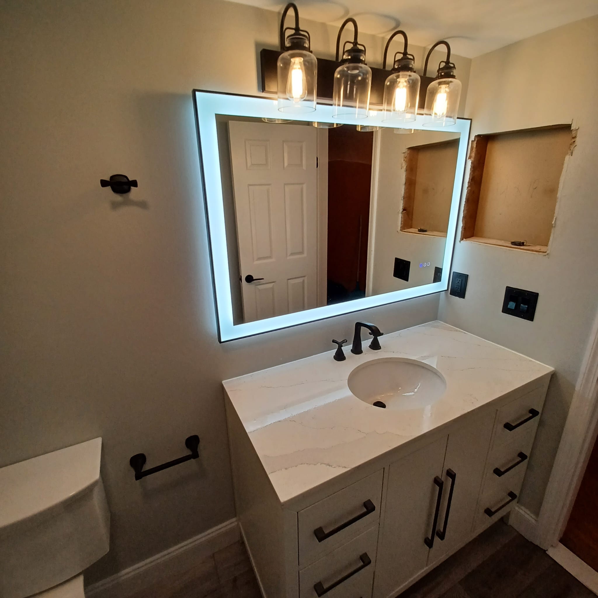 Bathroom Renovation (After Renovation) by NJ 1 Team in New Jersey