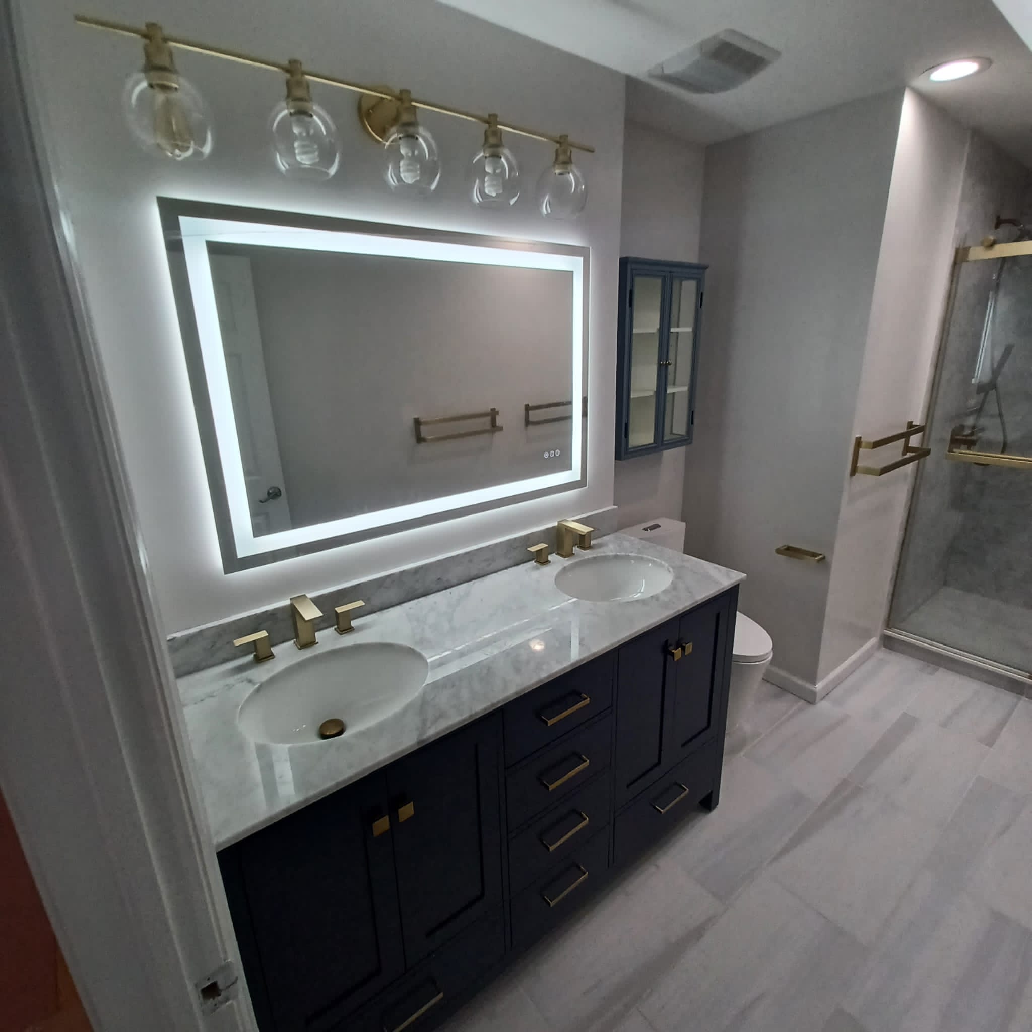 Full Bathroom Renovation (After Renovation) by NJ 1 Team in New Jersey