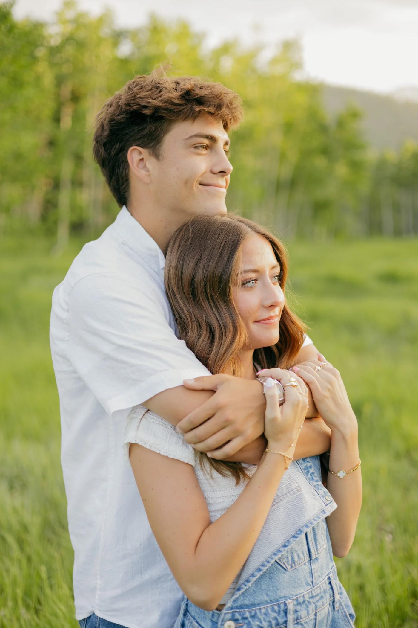 Dreamy Couples Session at Cascade Springs