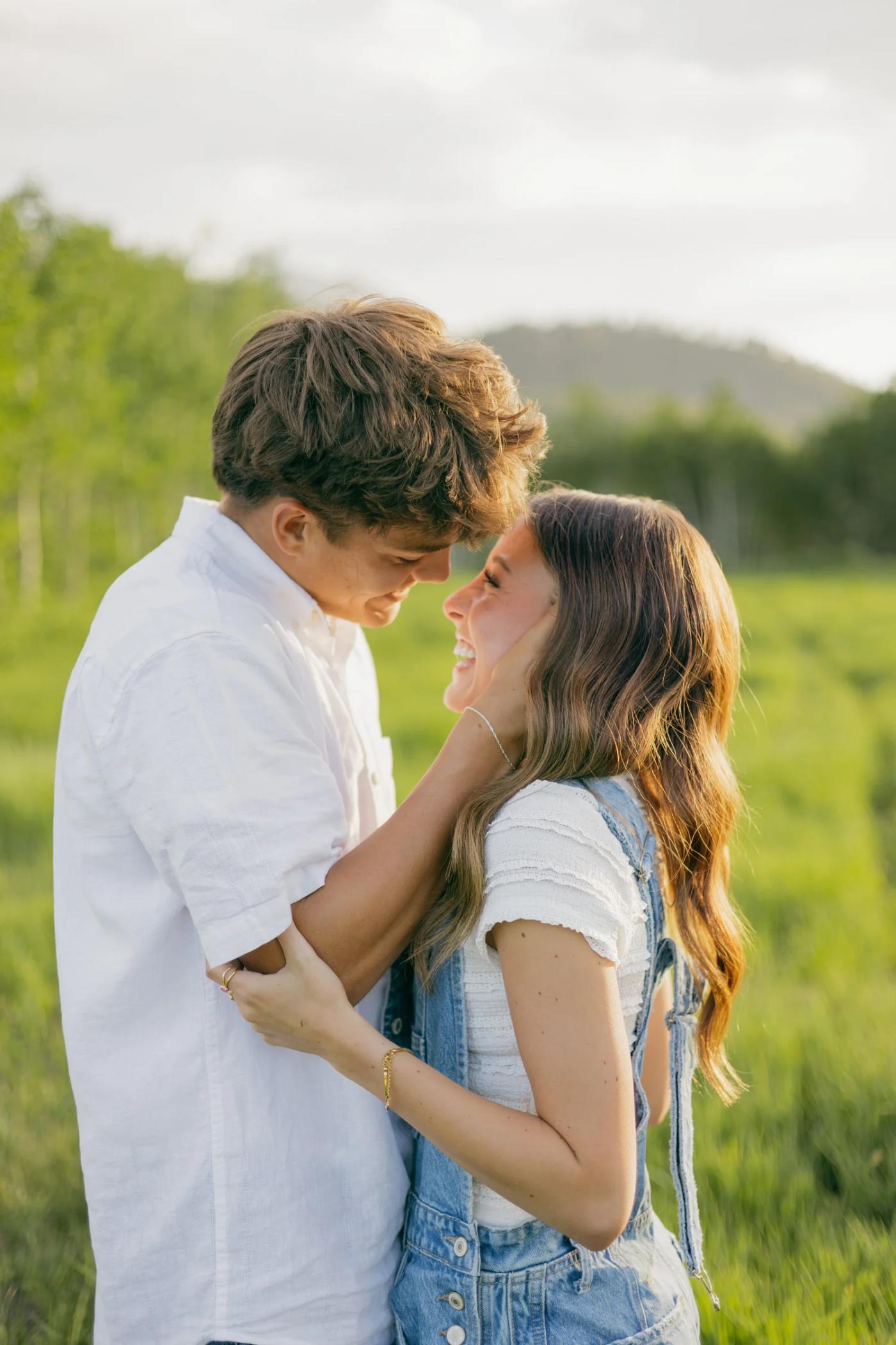 Dreamy Couples Session at Cascade Springs
