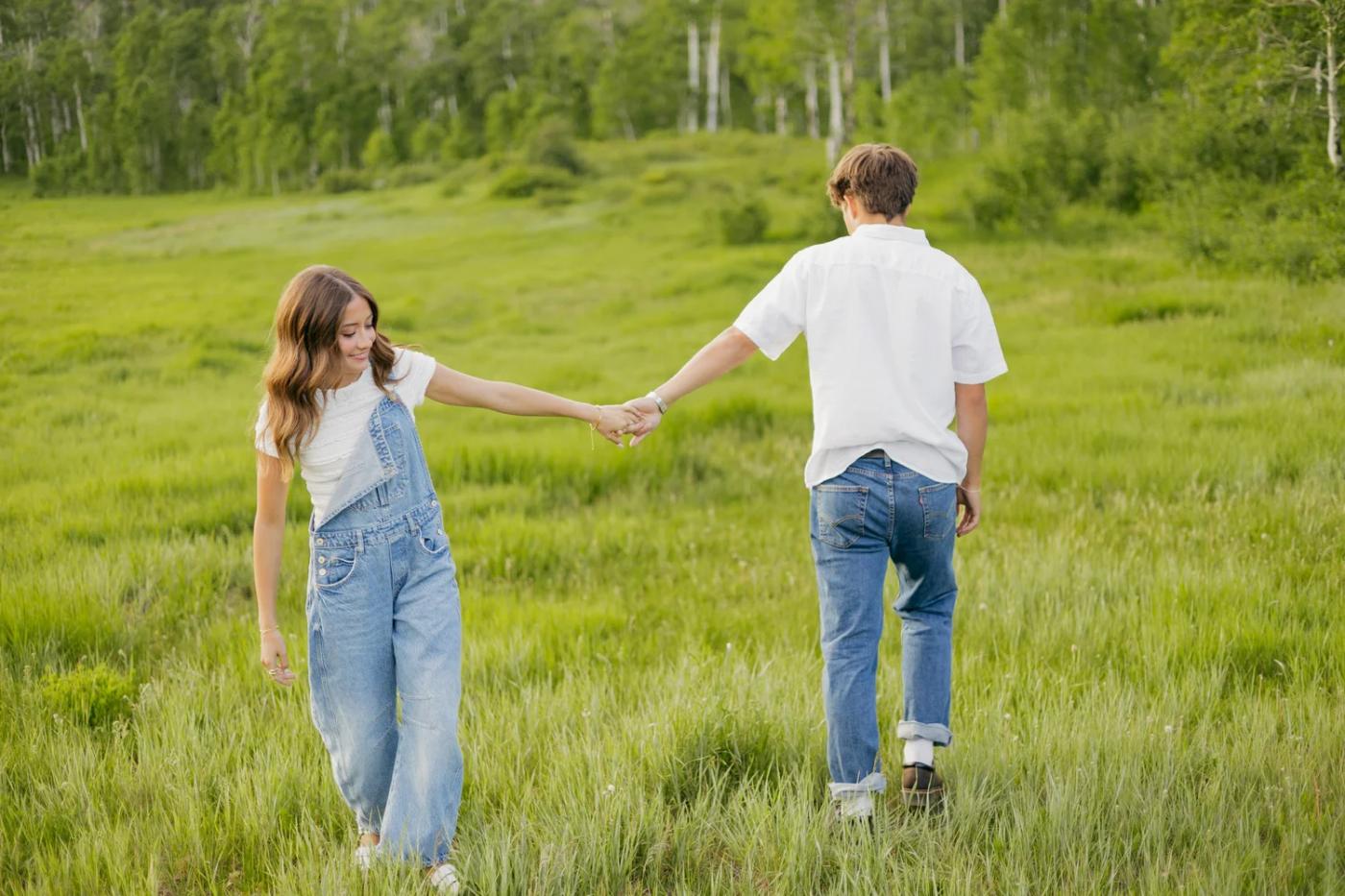 Dreamy Couples Session at Cascade Springs