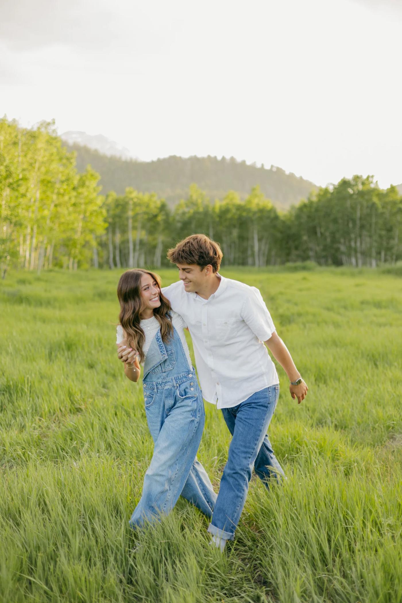 Dreamy Couples Session at Cascade Springs