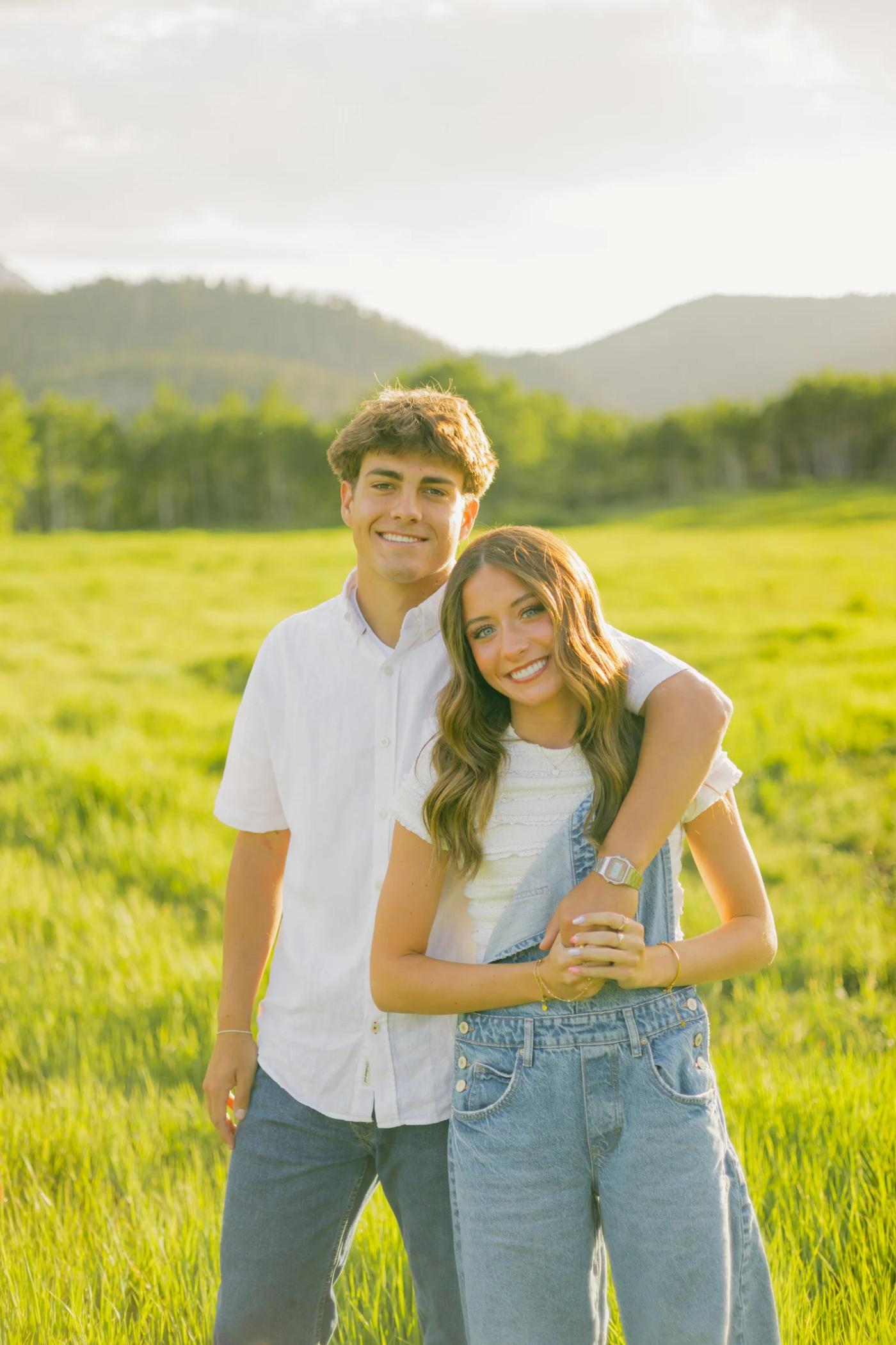 Dreamy Couples Session at Cascade Springs