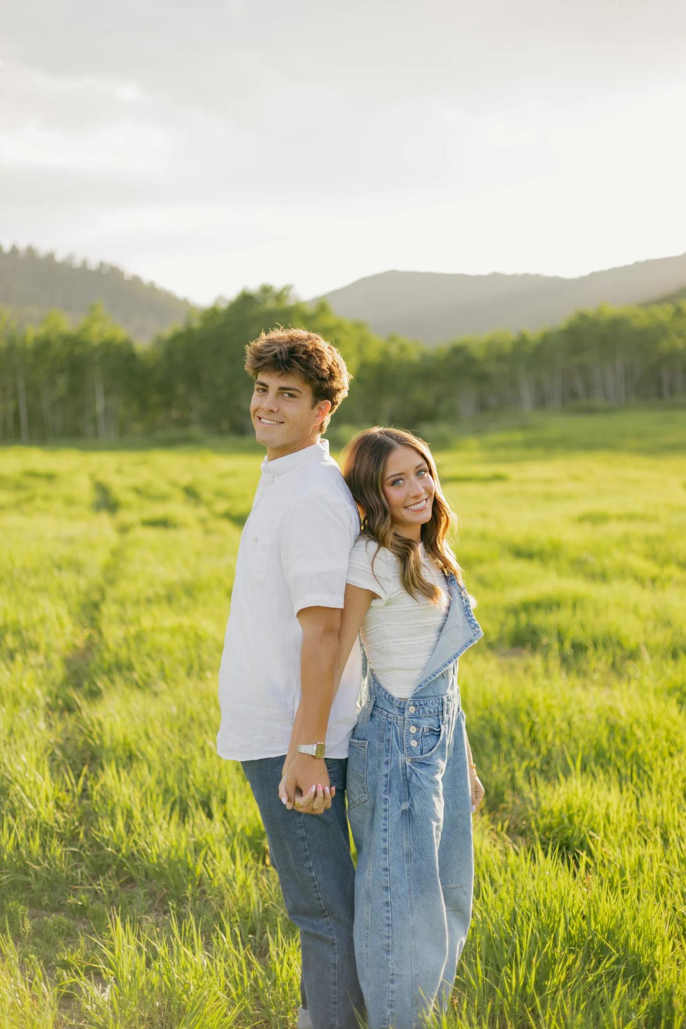Dreamy Couples Session at Cascade Springs