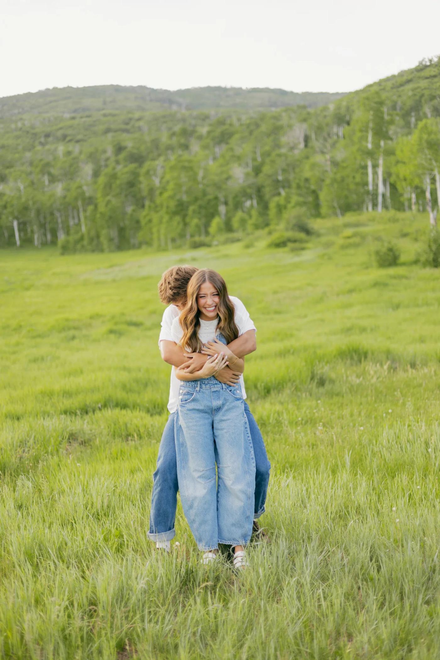 Dreamy Couples Session at Cascade Springs