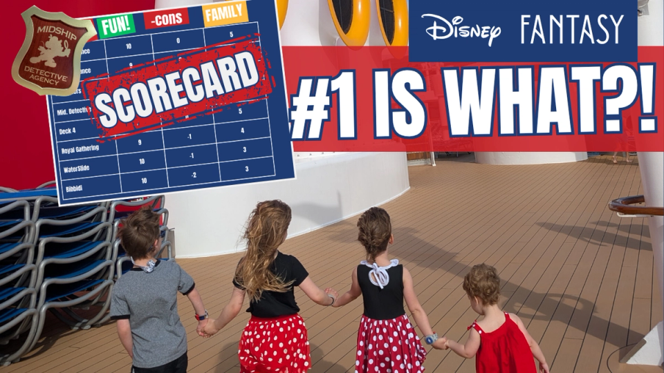 Every Family Activity on the Disney Fantasy, Ranked