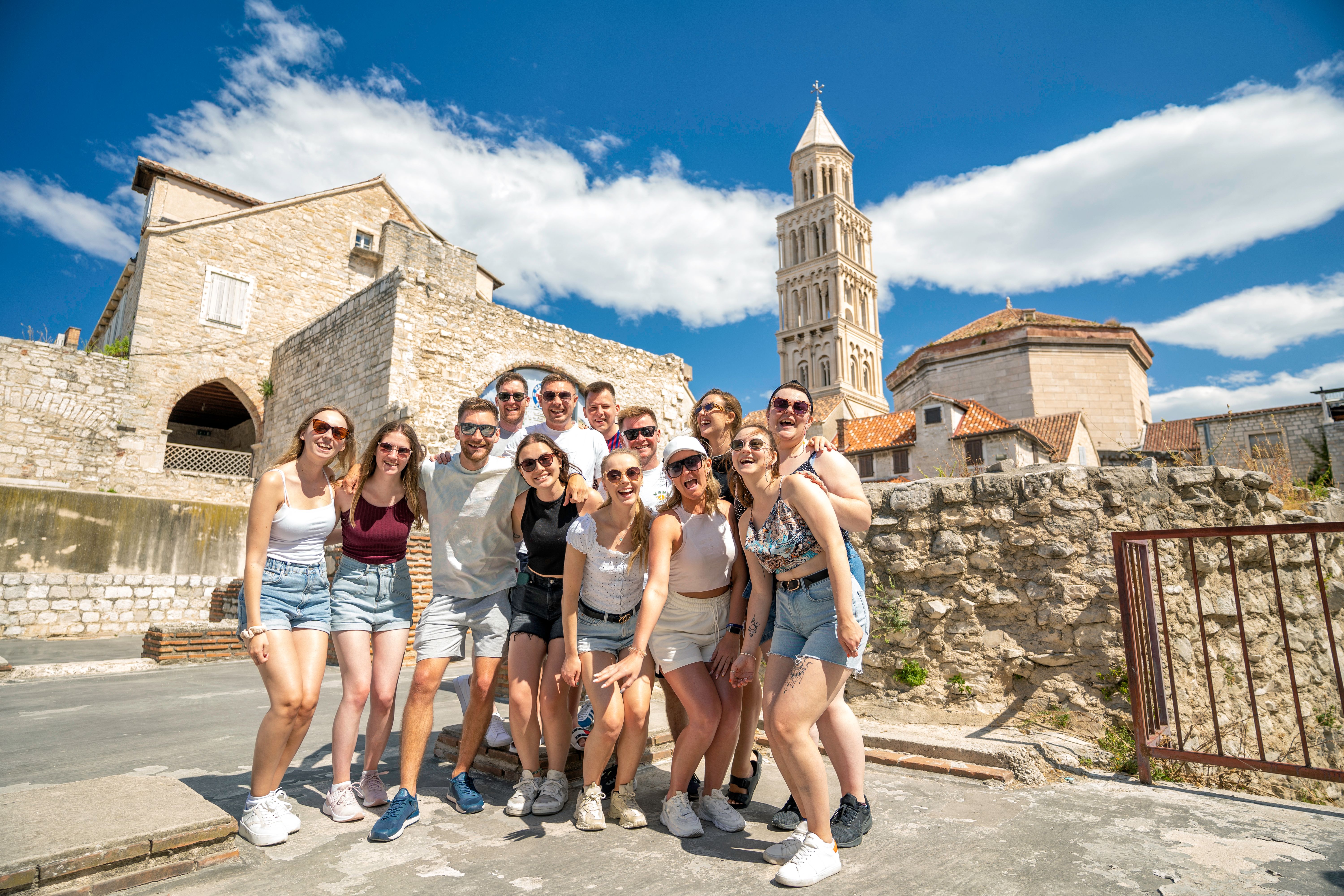 Croatia group old town