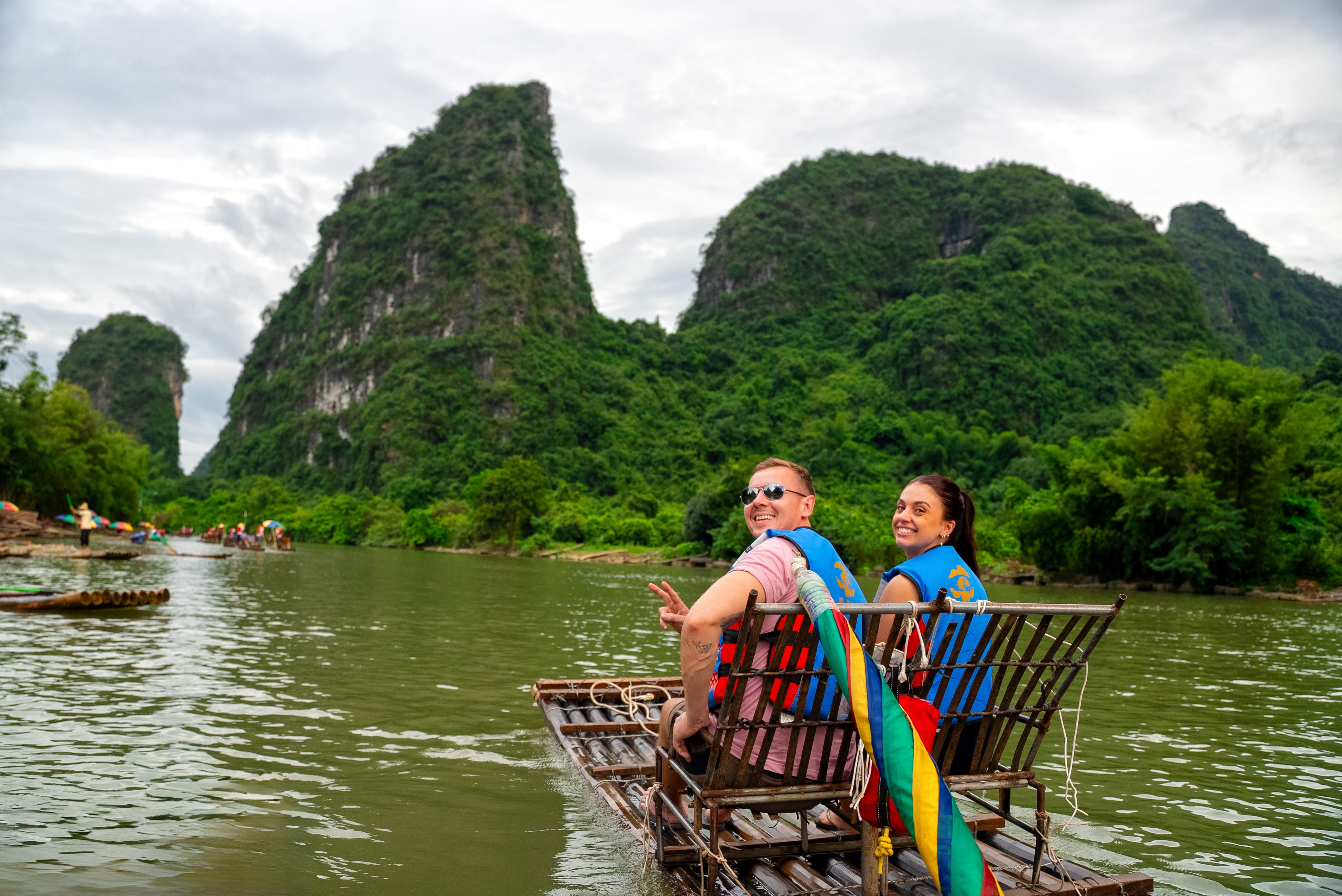 China bamboo rafting 