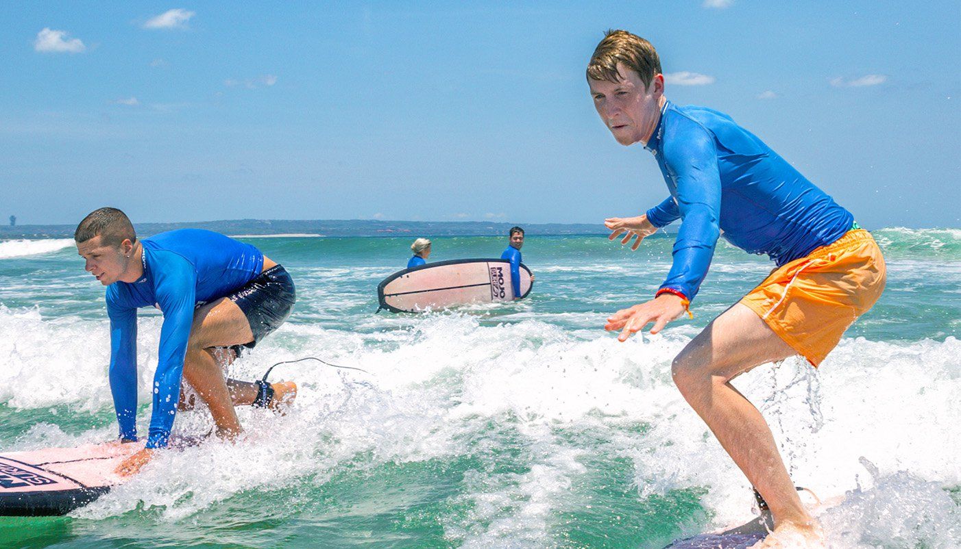 Bali surf lesson