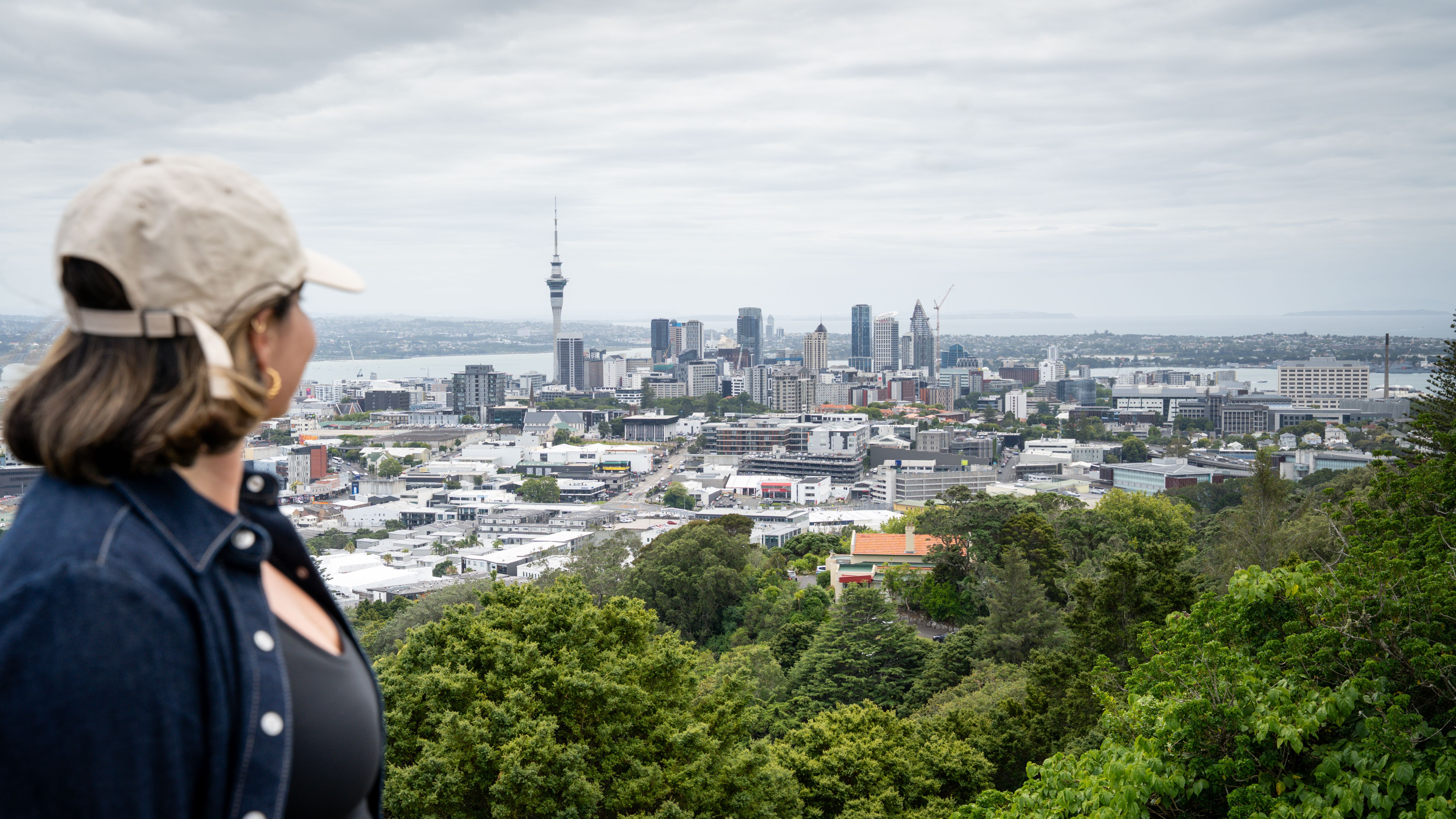 Auckland city skyline
