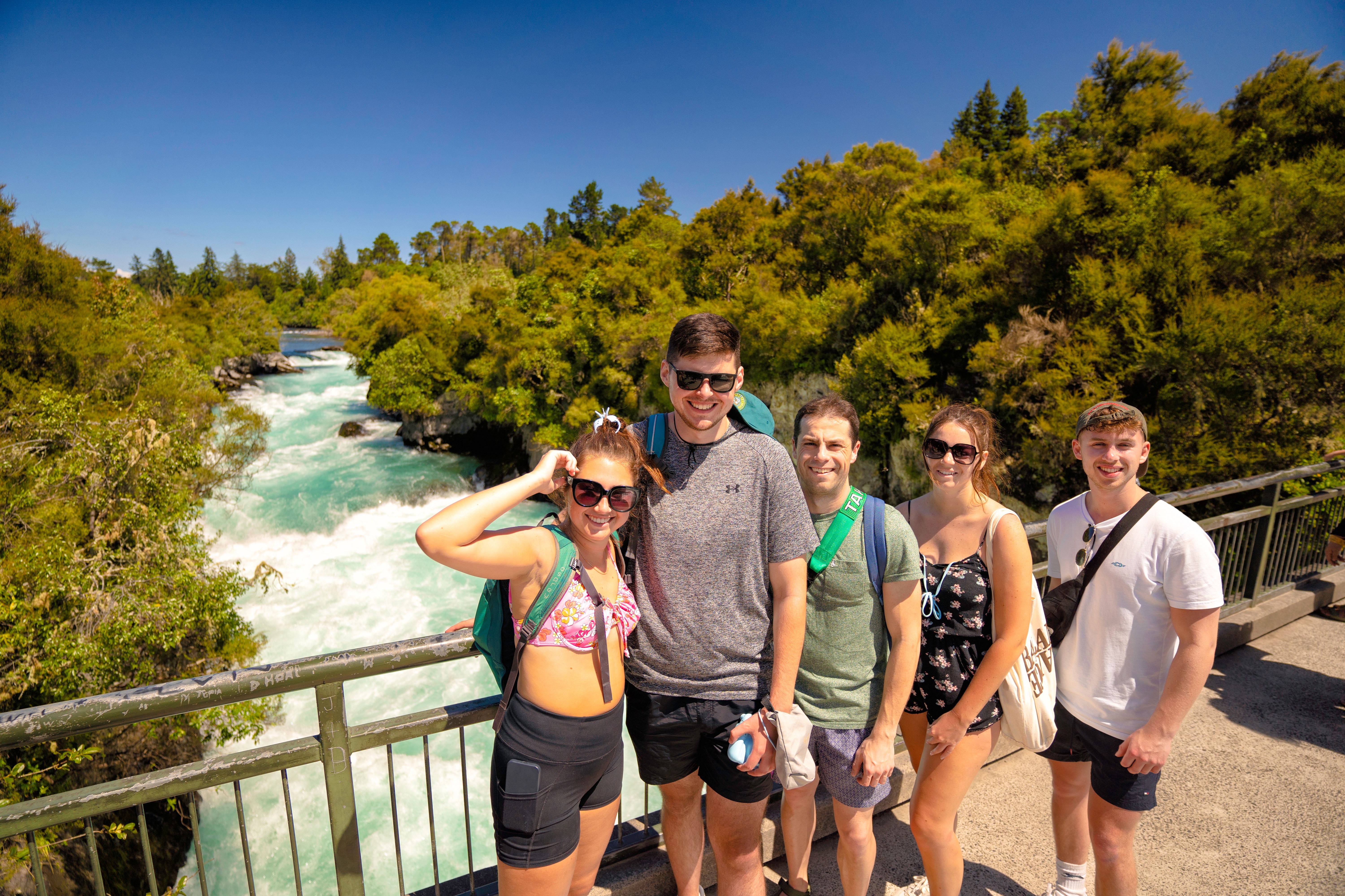 New zealand huka falls