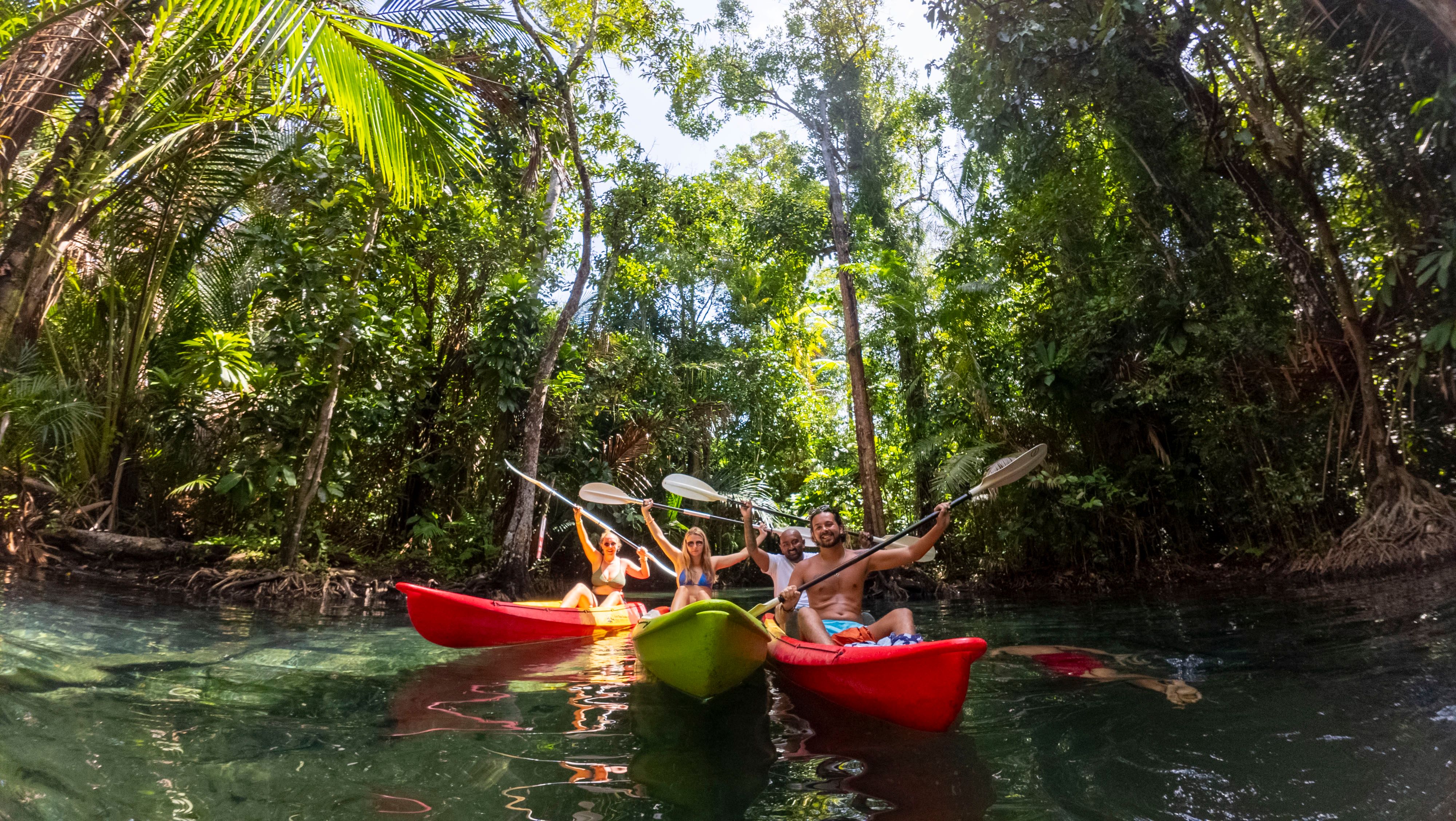 Mirror lake kayaking