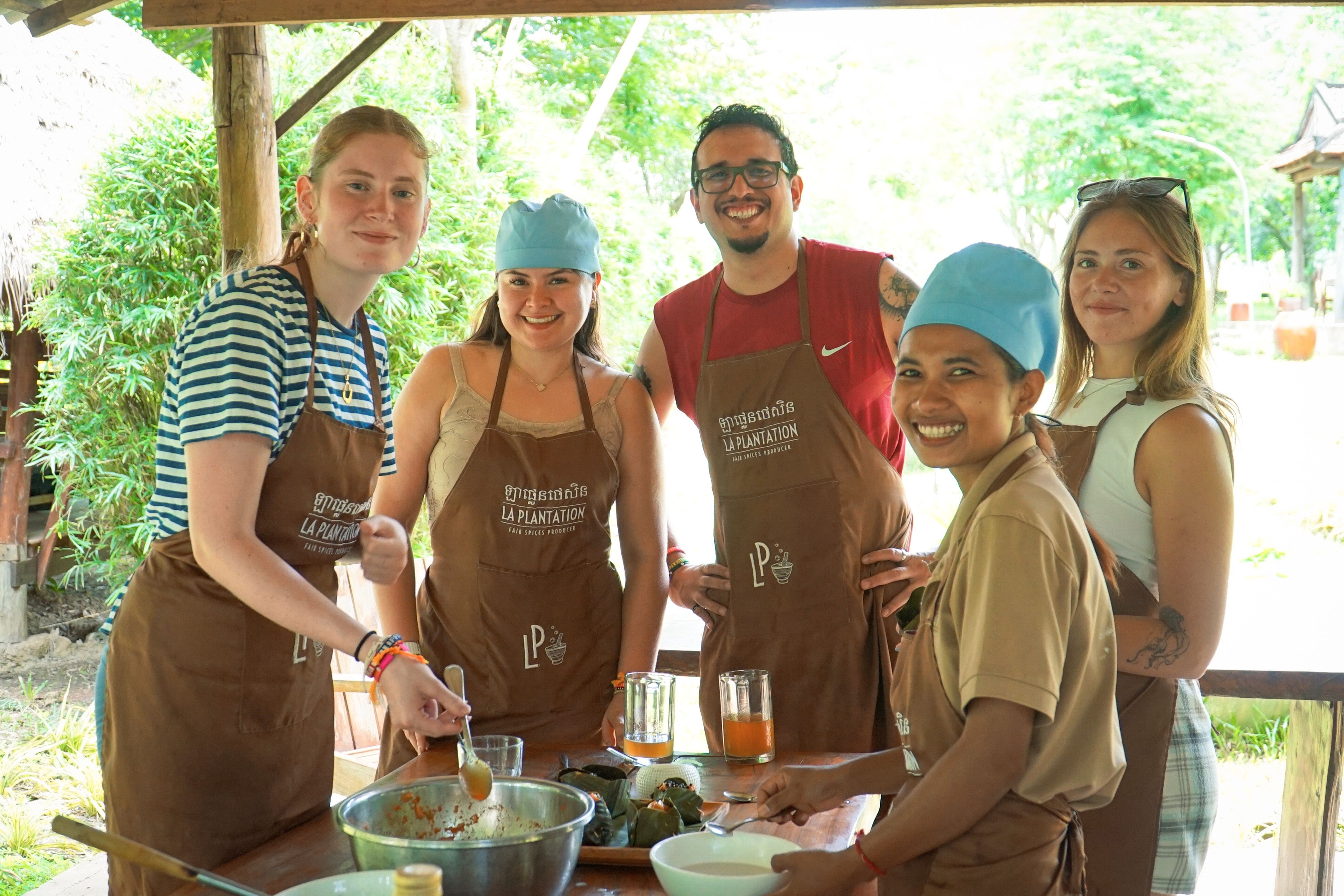 Cambodia khmer cooking class