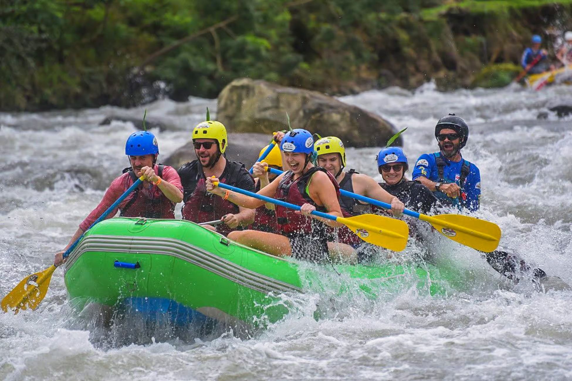 Costa rica white water rafting