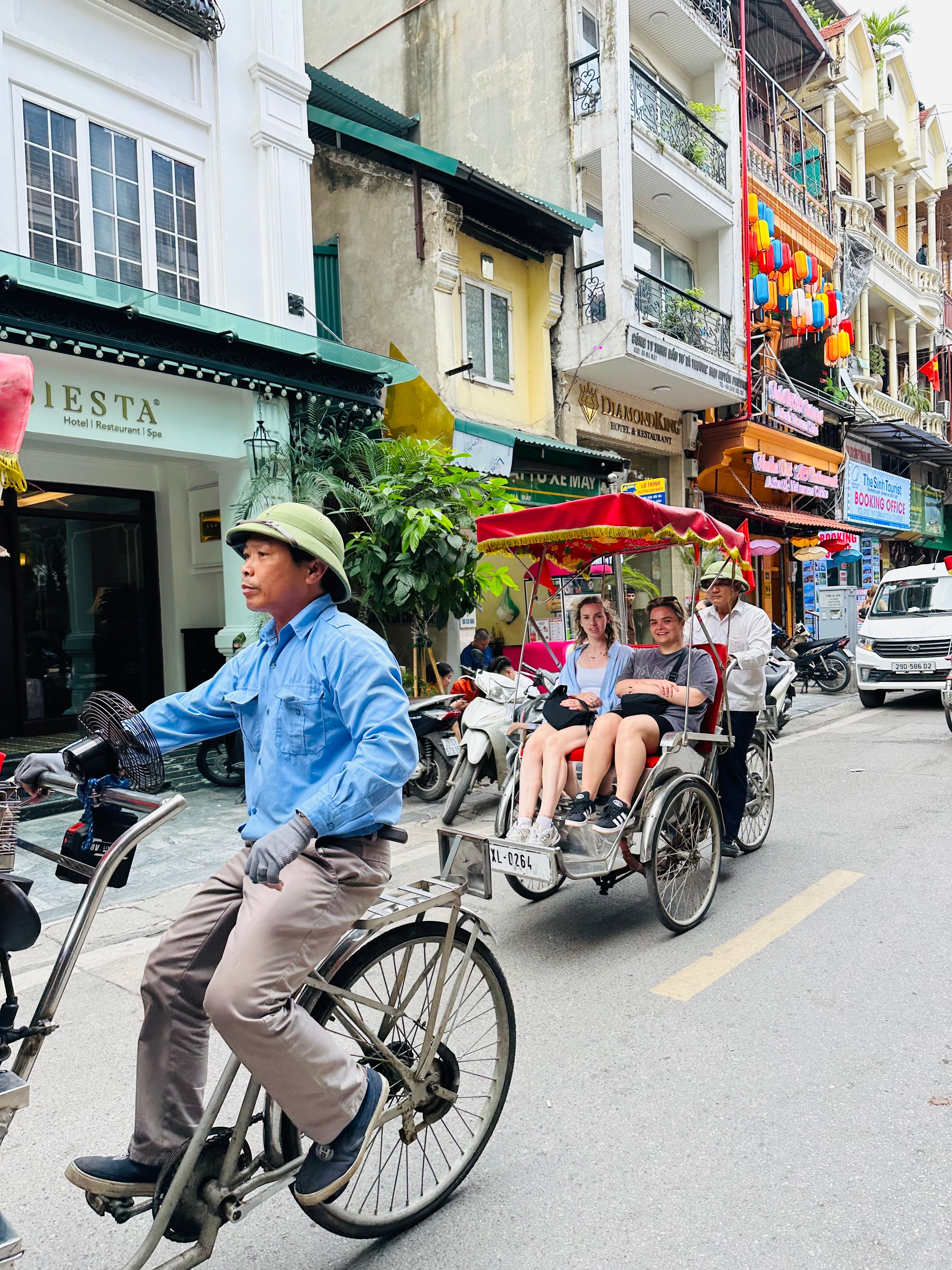 INTRO Travel Vietnam Experience Group Tours Hanoi Rickshaw