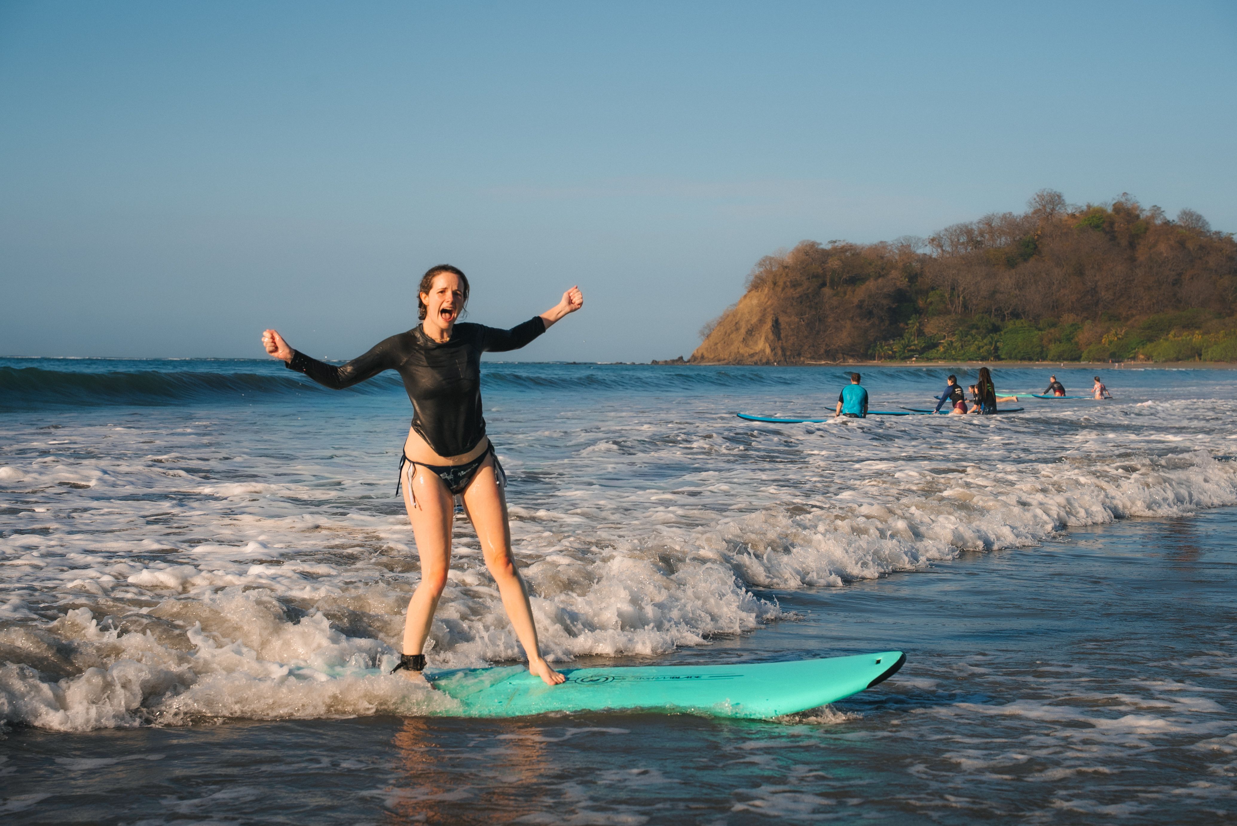 Costa rica surfing