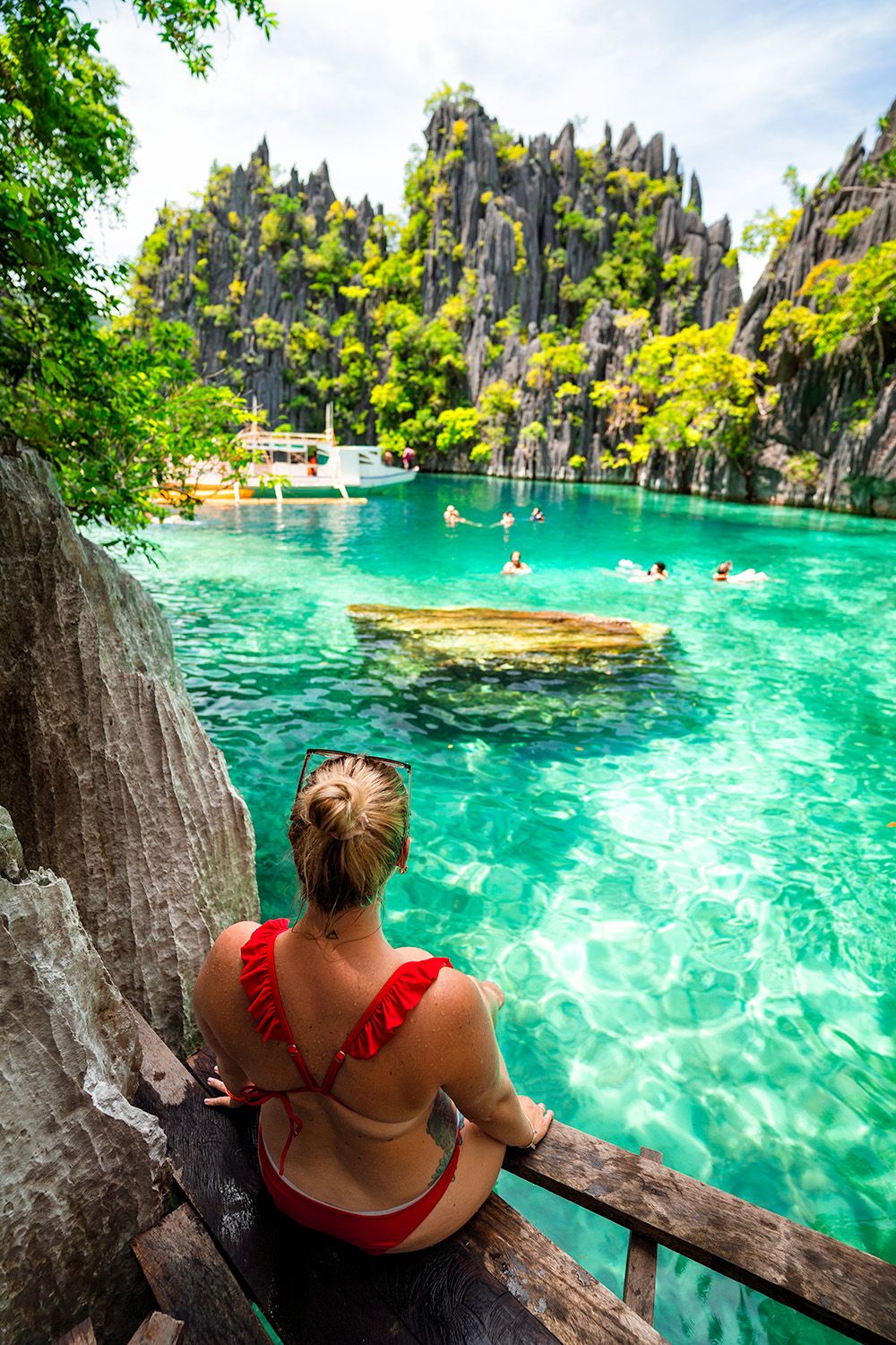 Philippines twin lagoon view