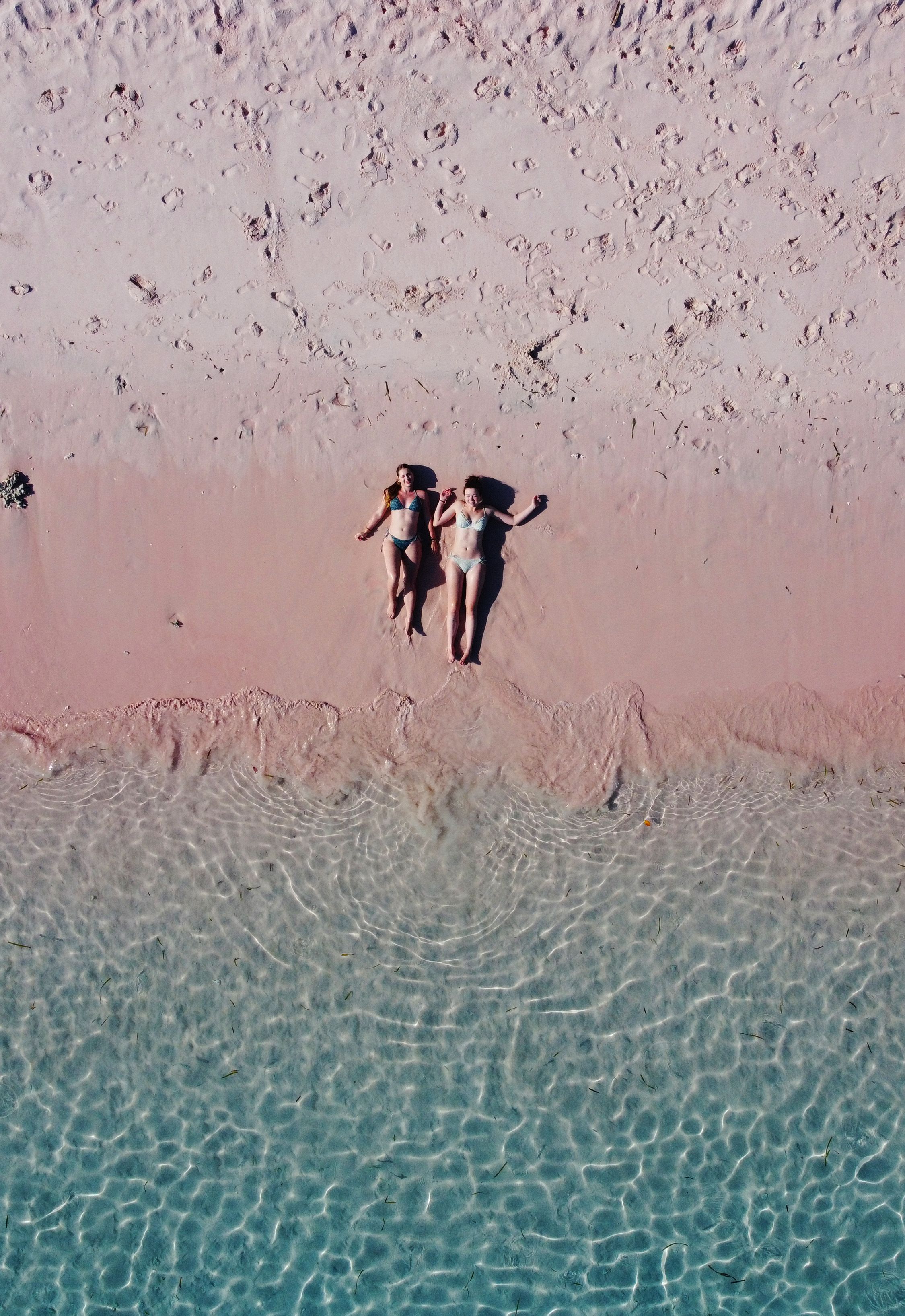 Indonesia pink beach