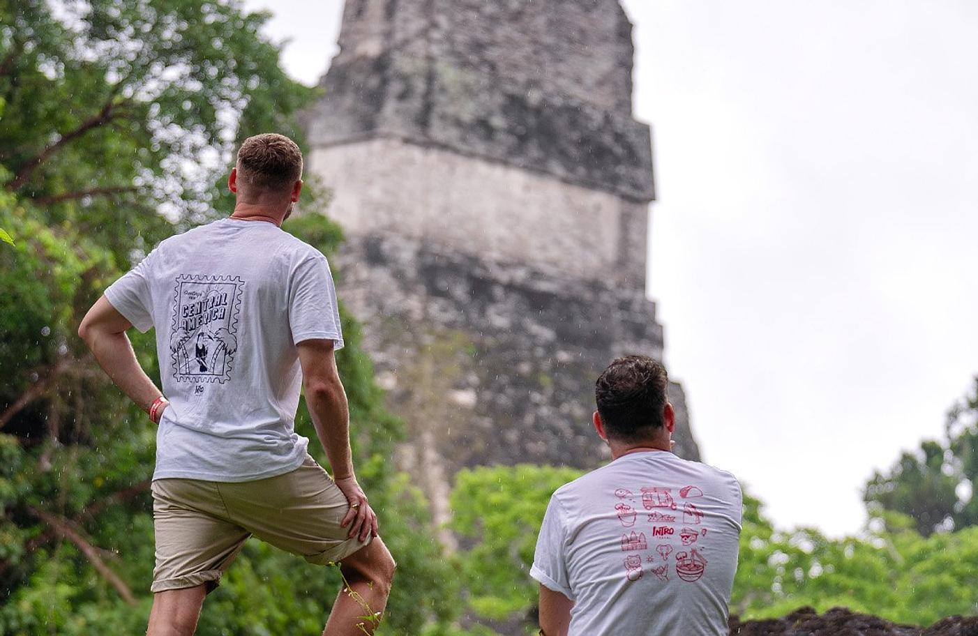 Guatemala Ancient ruins of tikal