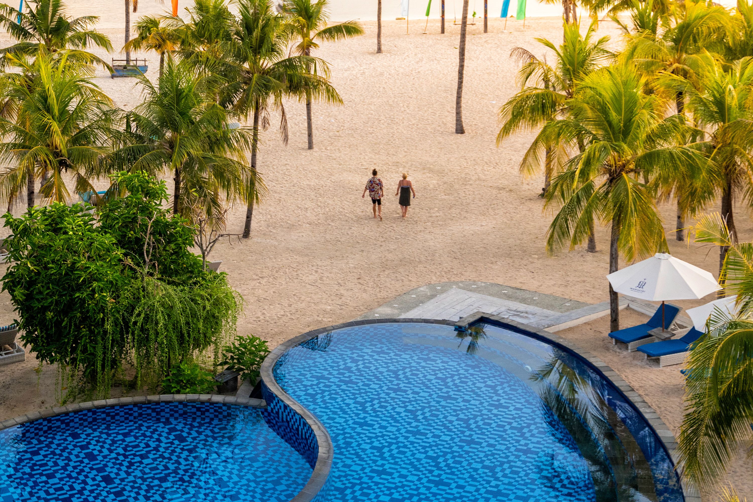 Indonesia Pool Drone Photo