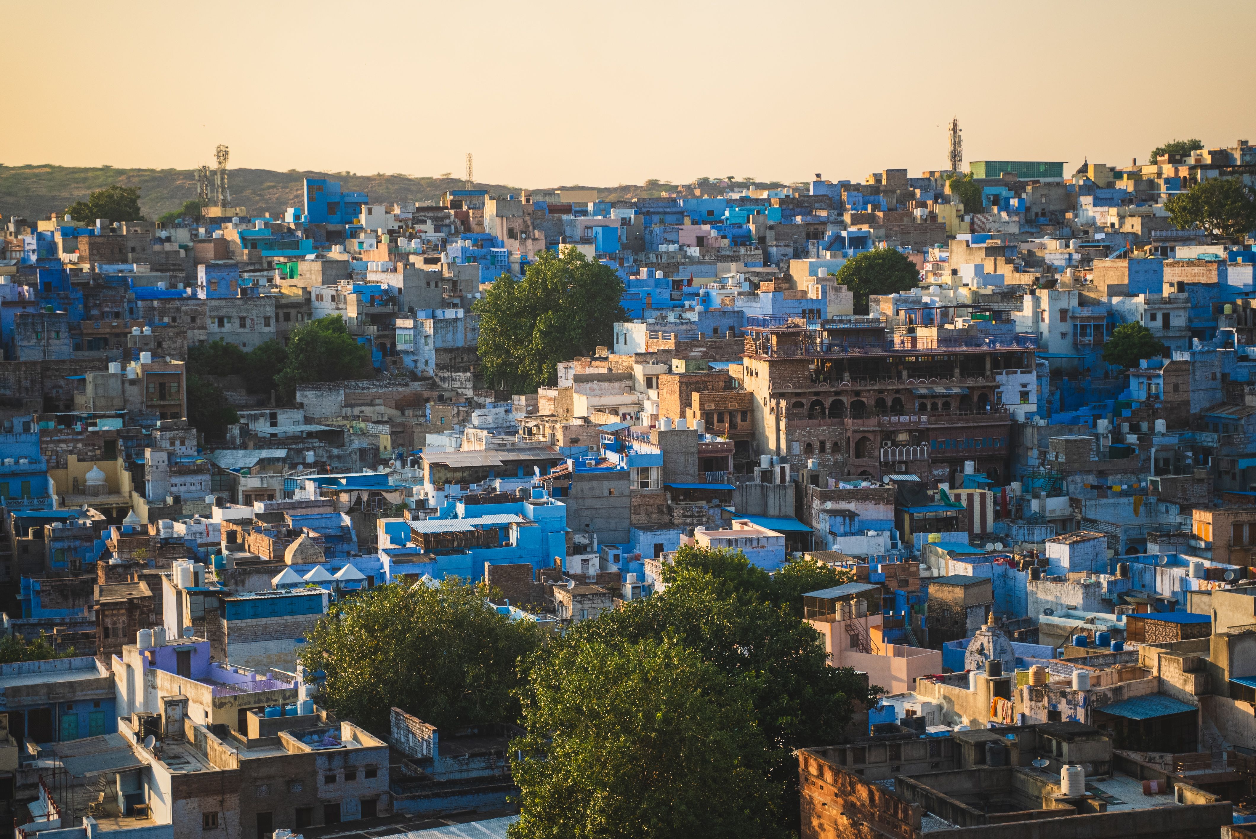 Blue city India