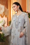 3 Piece Embroidered Chiffon Suit - MPC-26-206 thumbnail 3