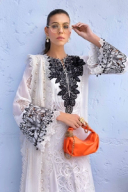 3 Piece Stitched Embroidered Paper Cotton Suit | D-2505-A thumbnail 3