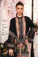 3 Piece Stitched Embroidered Lawn Suit | MPT-2610-B thumbnail 2