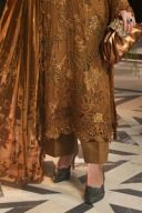 3 Piece Embroidered Chiffon Suit - MPC-26-205 thumbnail 6