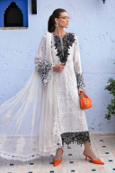 3 Piece Stitched Embroidered Paper Cotton Suit | D-2505-A thumbnail 1