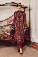 3 Piece Stitched Embroidered Cambric Suit | MPT-2709-A thumbnail 1