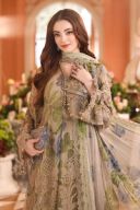 3 Piece Embroidered Chiffon Suit - MPC-26-203 thumbnail 7