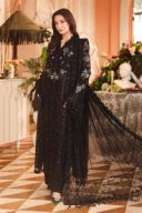 3 Piece Embroidered Chiffon Suit - MPC-26-204 thumbnail 2