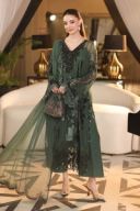 3 Piece Embroidered Chiffon Suit - MPC-26-207 thumbnail 2