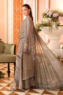 3 Piece Embroidered Chiffon Suit - MPC-26-201 thumbnail 3