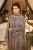 3 Piece Embroidered Chiffon Suit - MPC-26-201 thumbnail 9