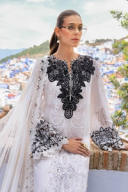 3 Piece Stitched Embroidered Paper Cotton Suit | D-2505-A thumbnail 4