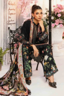 3 Piece Stitched Embroidered Lawn Suit | MPT-2610-B thumbnail 3