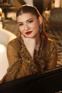 3 Piece Embroidered Chiffon Suit - MPC-26-205 thumbnail 4