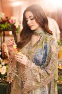 3 Piece Embroidered Chiffon Suit - MPC-26-203 thumbnail 5