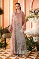 3 Piece Embroidered Chiffon Suit - MPC-26-202 thumbnail 2