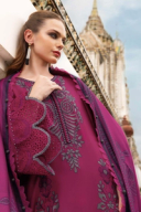 3 Piece Stitched Embroidered Twill Linen Suit MPT-2804-B thumbnail 4