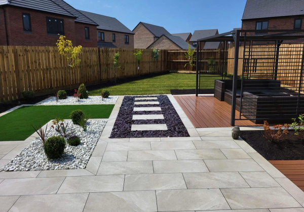 Landscaped Back Garden View One