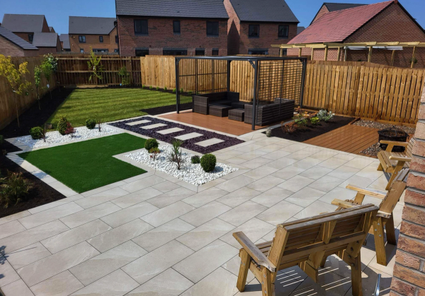 Landscaped Back Garden View Two