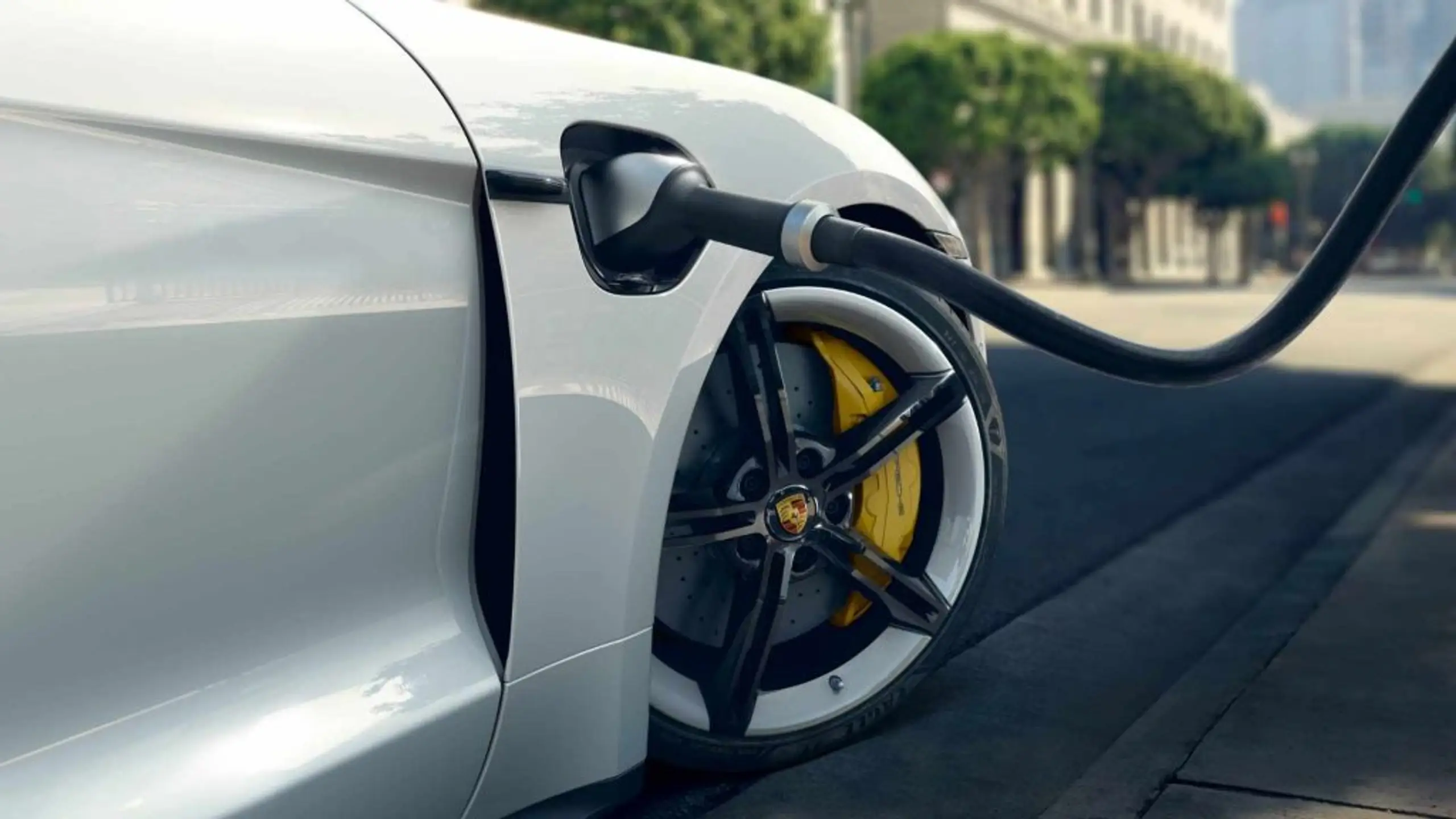 Lancashire's first Porsche Electric Charging Point at Moor Hall