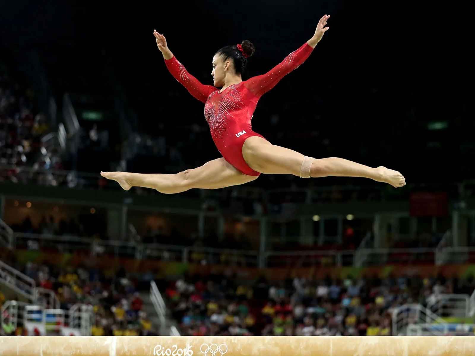 Olympic gymnast Laurie Hernandez