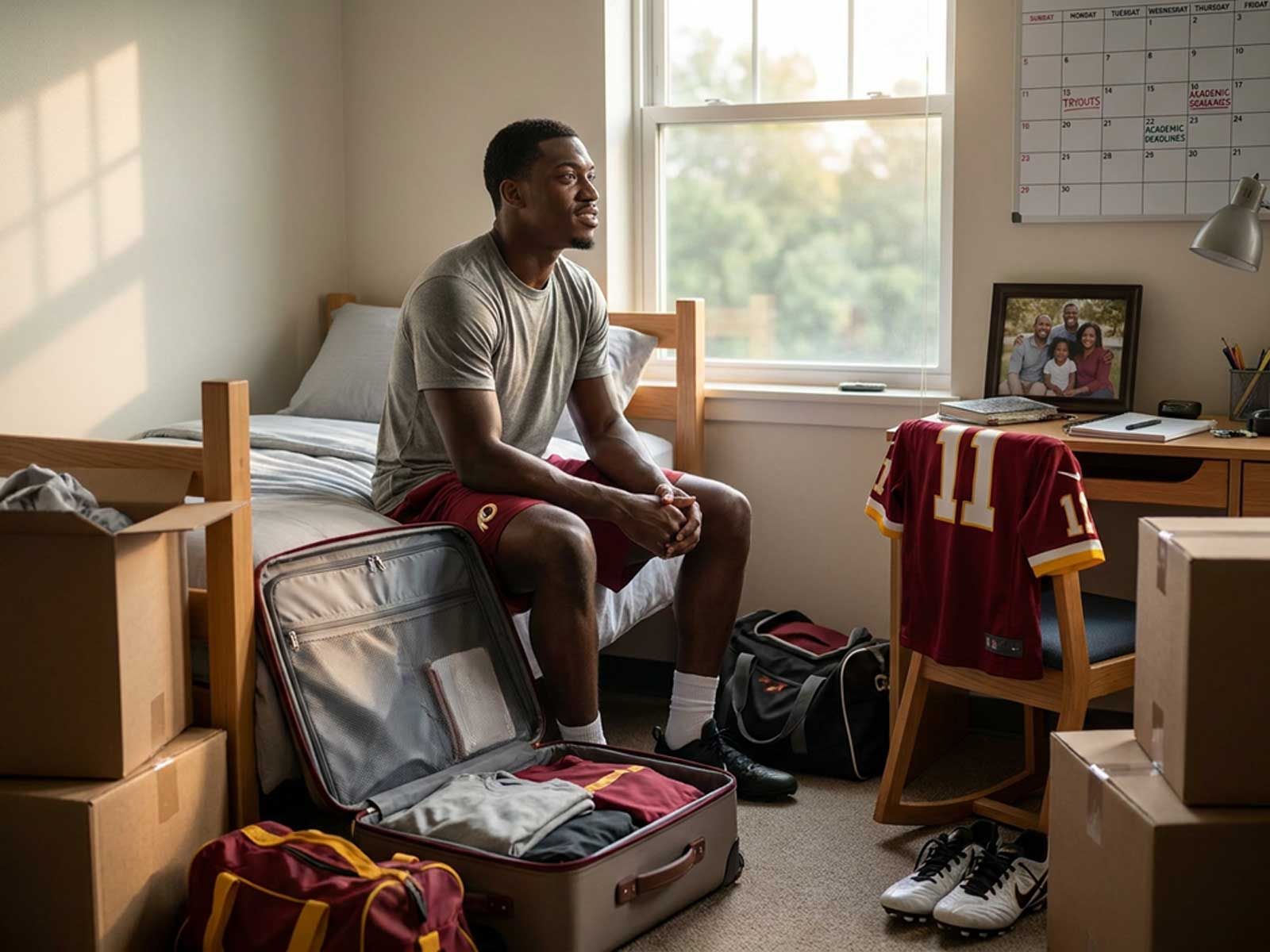 Athletes Leaving Home