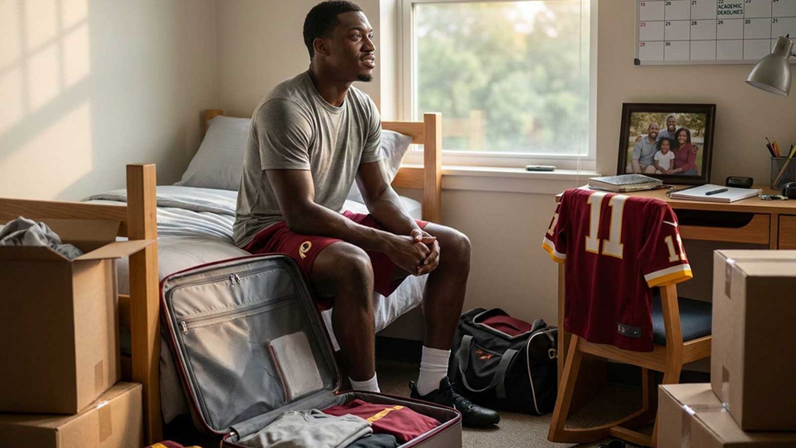 Athletes Leaving Home