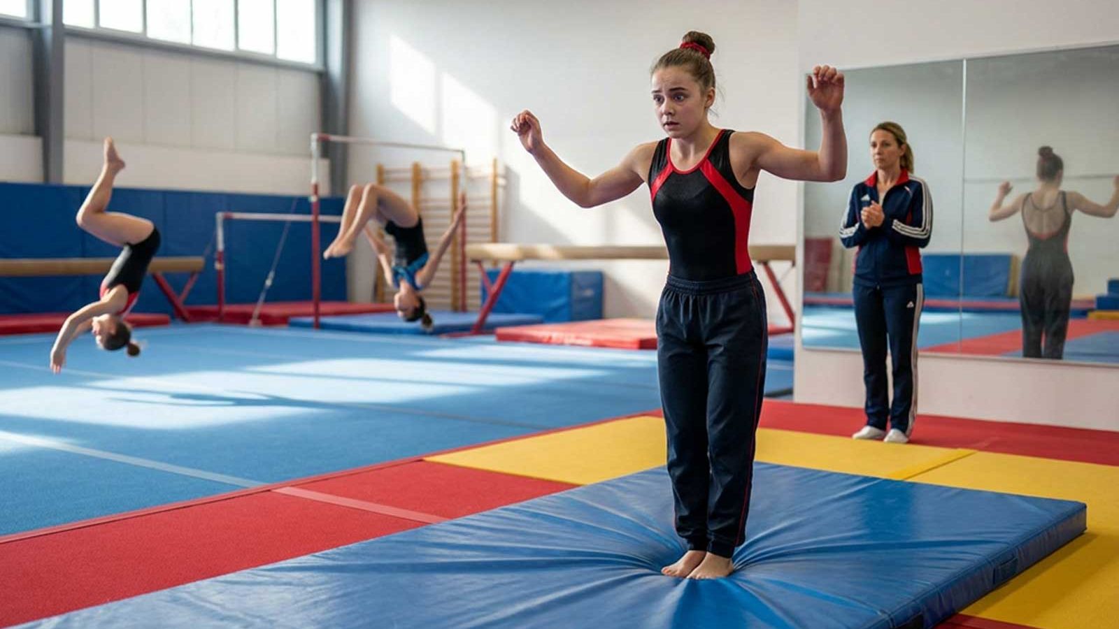 Overcoming tumbling blocks